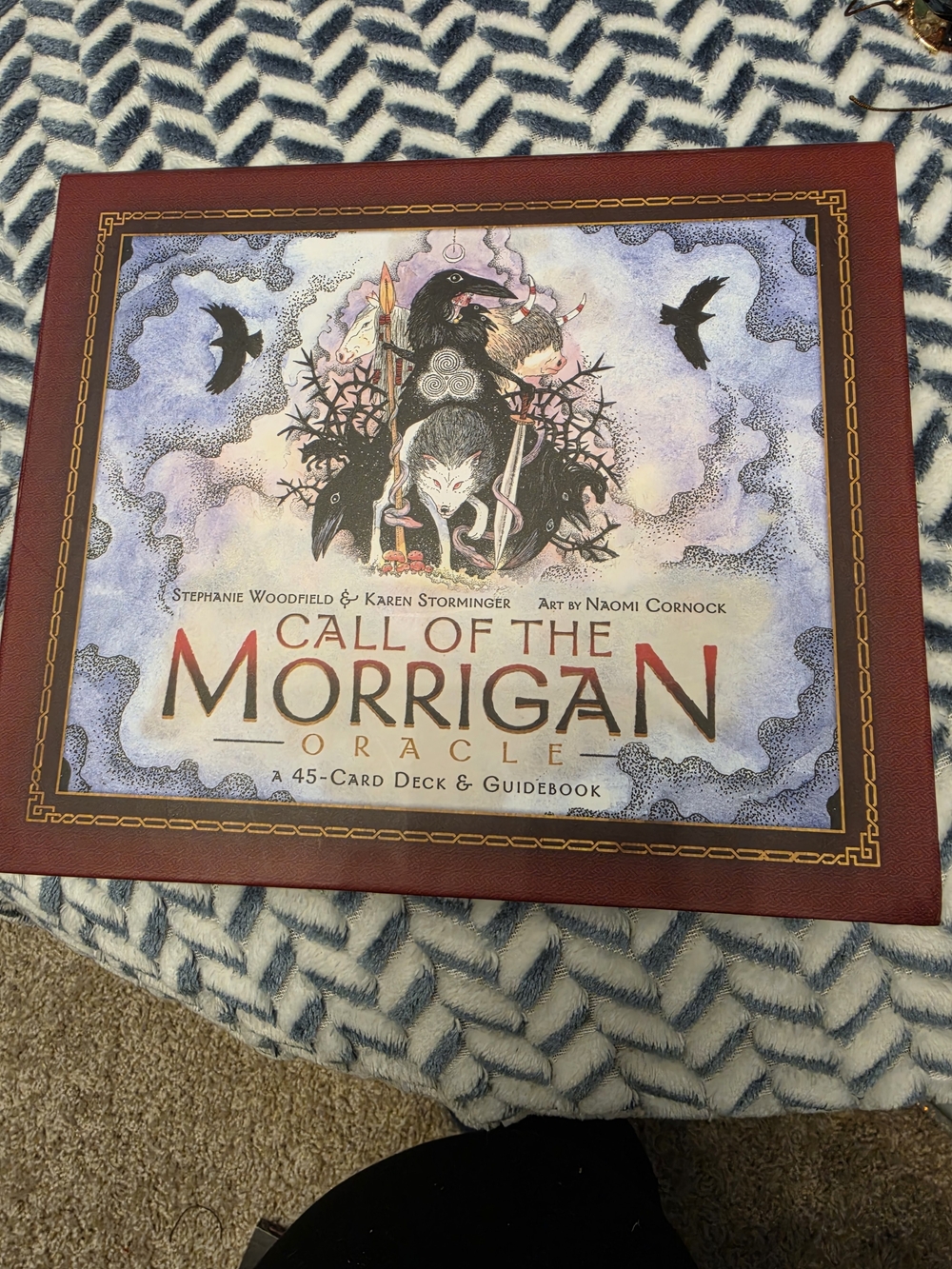 Call of the Morrigan Oracle Cards Set With Book
